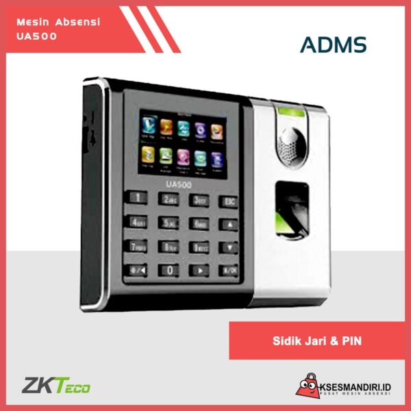 ZKTECO UA500 Fingerprint Mesin Absensi - Gambar 2