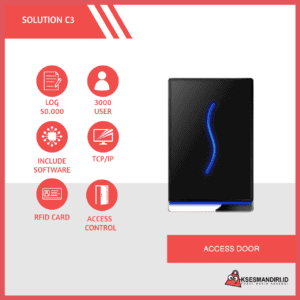 SOLUTION C3 Mesin Absensi Fingerprint dan Akses Kontrol Pintu