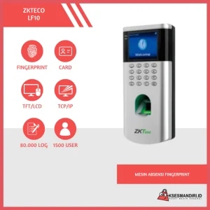 ZKTECO LF10 Mifare 13,56Mhz Mesin Absensi dan Akses Pintu