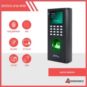ZKTECO LF20 Proximity 125Khz Mesin Absensi Fingerprint