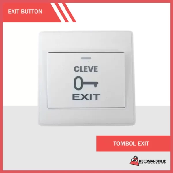 EXIT BUTTON Tombol Exit Access Door dan Bell Rumah Shield - Gambar 8