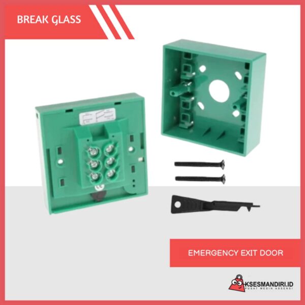 BREAK GLASS Emergency Door release - Gambar 5