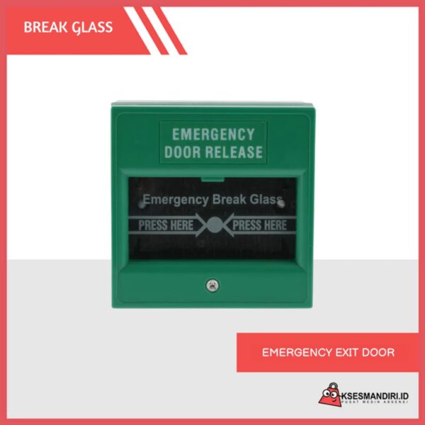 BREAK GLASS Emergency Door release - Gambar 7