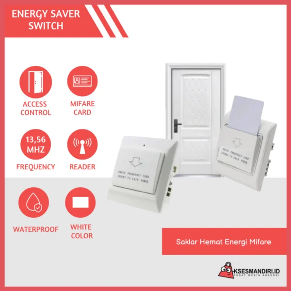 ENERGY SAVING Hemat Energi Switch Untuk Hotel Saklar Rfid 125khz