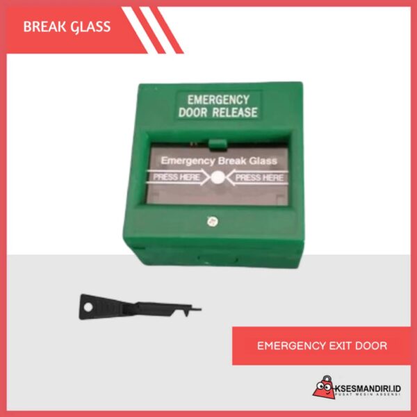 BREAK GLASS Emergency Door release - Gambar 6