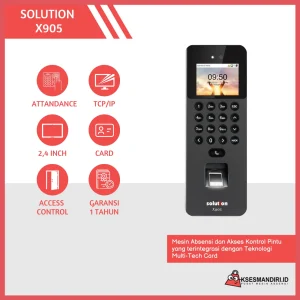 SOLUTION X905 Mesin Absensi Fingerprint