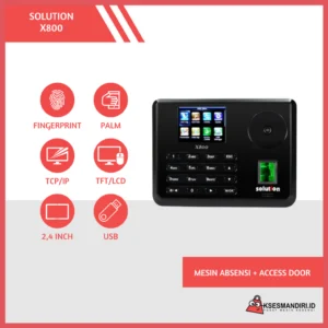 SOLUTION X800 Mesin Absensi Fingerprint