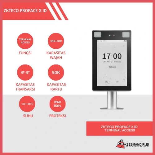 ZKTECO PROFACE X TD Mesin Akses Pintu