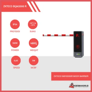 ZKTECO BGM2000 R Boom Barrier Otomatis Kanan 4M