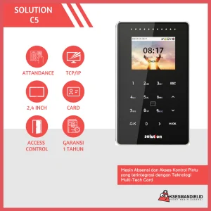 SOLUTION C5 Mesin Akses Pintu Standalone