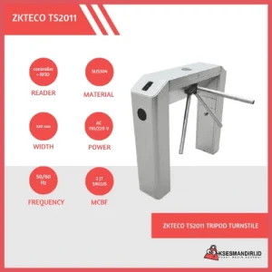ZKTeco TS2011 Tripod Turnstile Gate