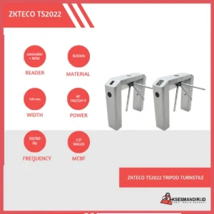 ZKTeco TS2022 Double Tripod Turnstile Gate