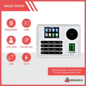 MAGIC PM160 ADMS Mesin Absensi Fingerprint dan Akses Pintu