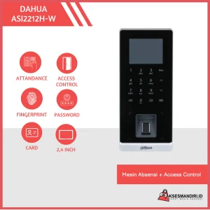 DAHUA ASI2212H-W Mesin Absensi dan Akses Pintu